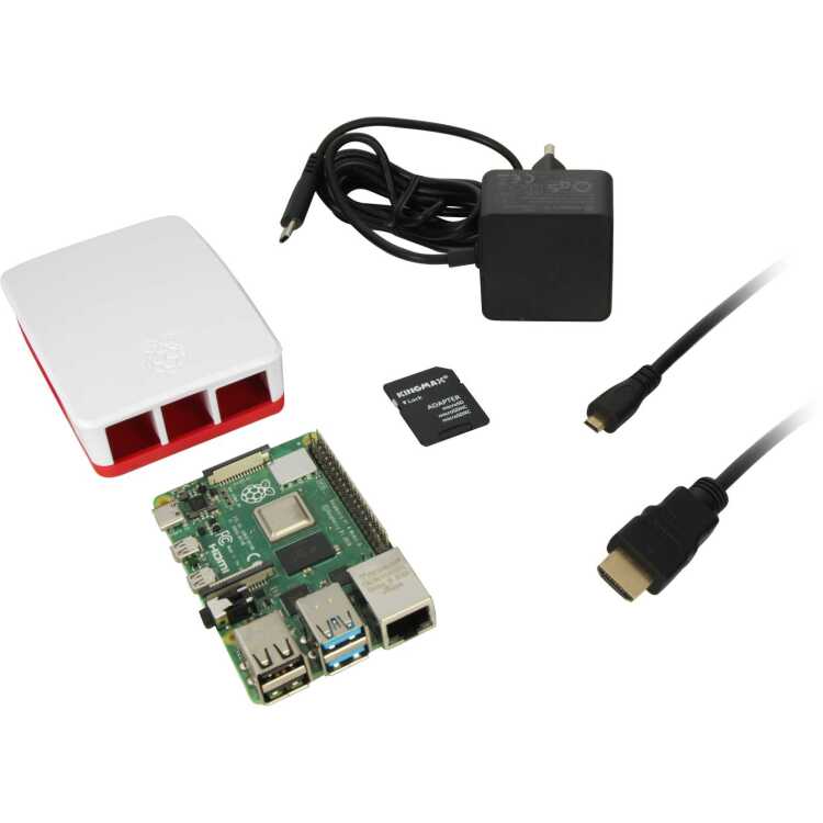 Raspberry Pi Foundation Raspberry Pi 4 4GB Starter Kit Set3 Cortex-A53 | VideoCore IV | 4 GB