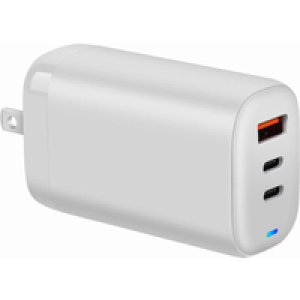 Acer 65W-19V oplader met 3 poorten en GaN-technologie, EU/UK-stopcontact